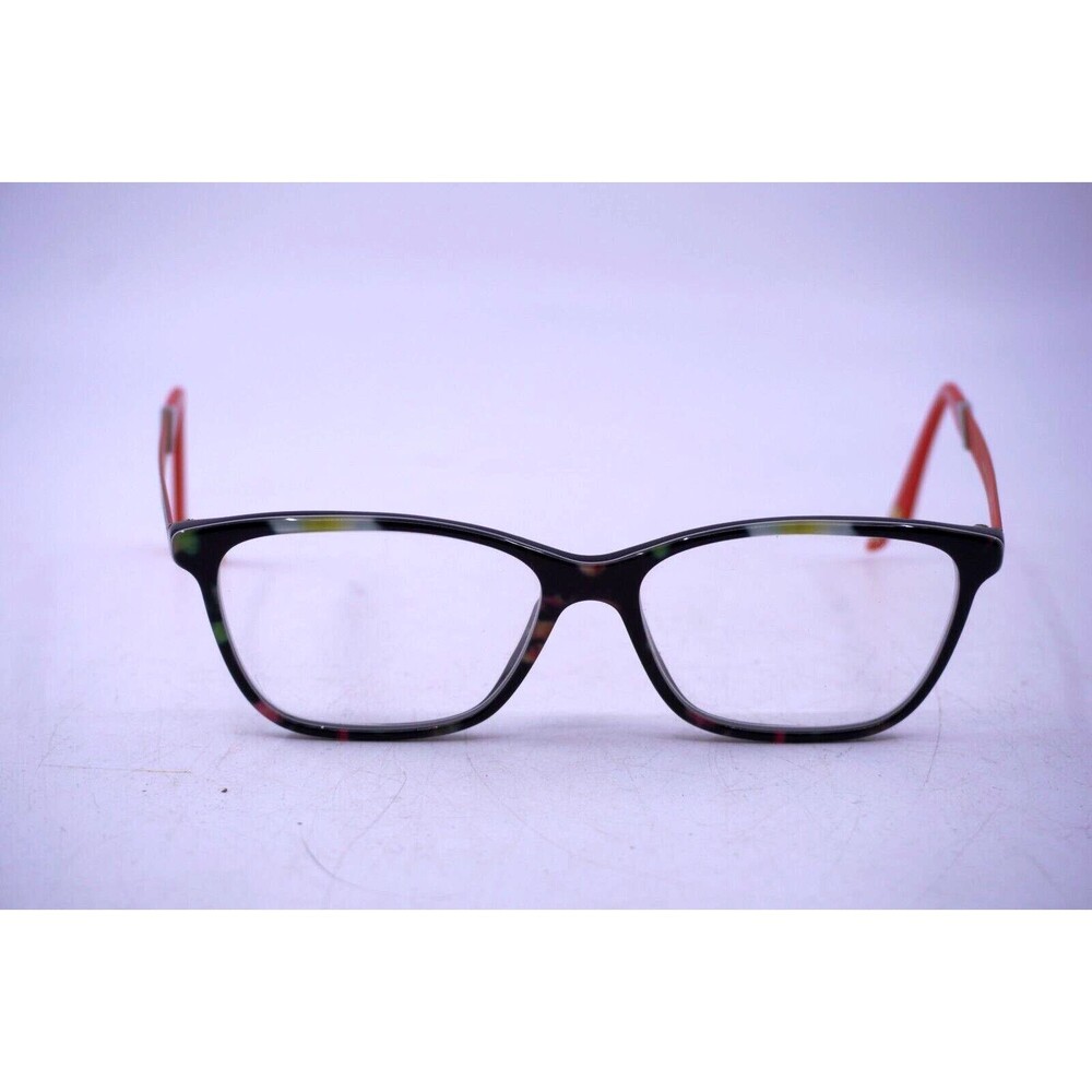 ESCADA Eyewear VES A27 0AP3 Red Black Wayfarer Eyeglasses Frames 53 15 140